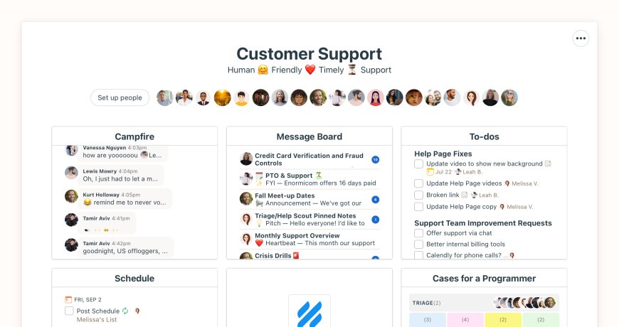 Basecamp: تبسيط التواصل والتعاون